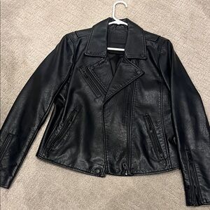 Blank NYC Classic Black Leather Jacket